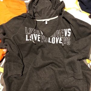 Large VS Pink hoodie